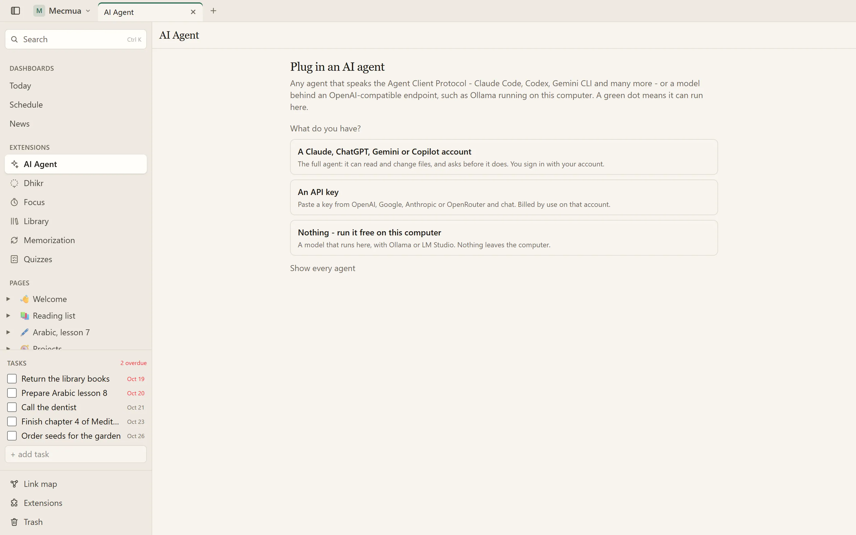 Start from what you have: an account, an API key, or nothing
